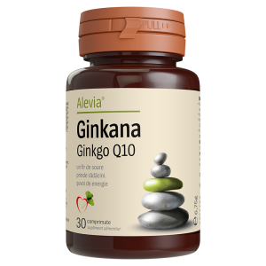 Ginkana Ginkgo Q10 30 comprimate