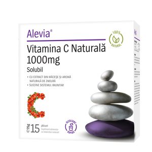 Vitamina C Naturală 1000mg Solubil 15 plicuri