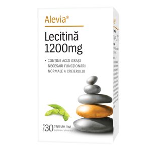 Lecitina 1200mg – 30 capsule moi