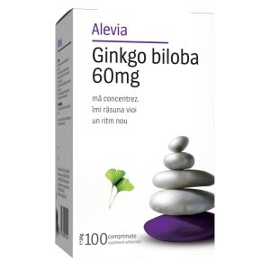 Ginkgo Biloba 60mg 100 comprimate
