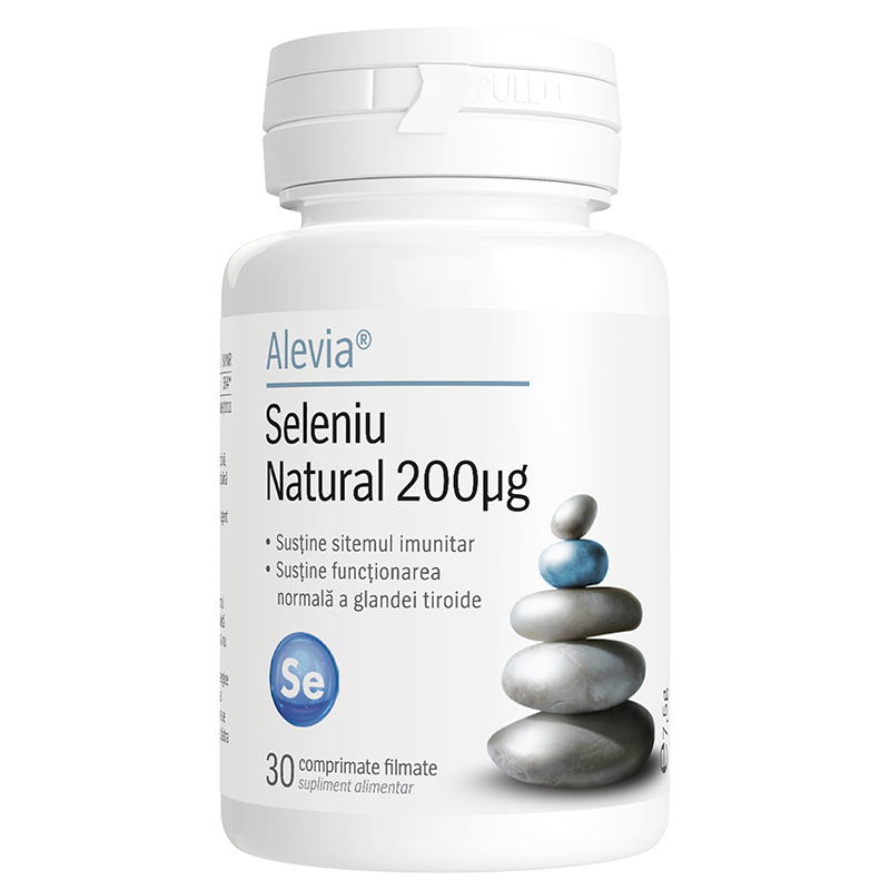 Seleniu Natural 200µg 30 comprimate filmate