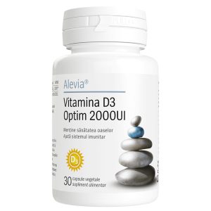 Vitamina D3 Optim 2000UI 30 capsule