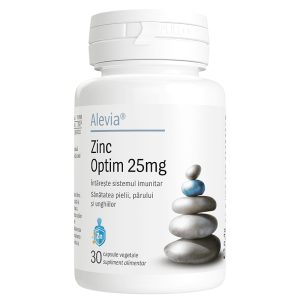 Zinc Optim 25mg 30 comprimate