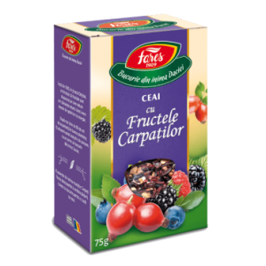 Ceai cu Fructele Carpaților, ceai la pungă