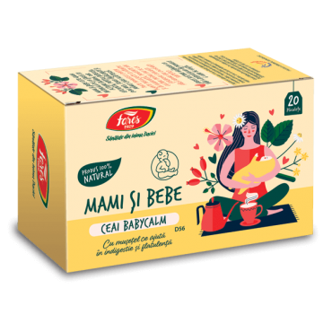 Mami și bebe Babycalm, D56, ceai la plic