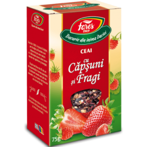 Ceai cu căpșuni și fragi, ceai la pungă