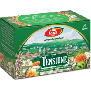 Tensiune, C25, ceai la plic