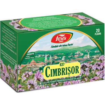 Cimbrișor, iarbă, R37, ceai la plic