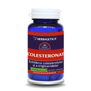 Colesteronat Herbagetica 60 capsule