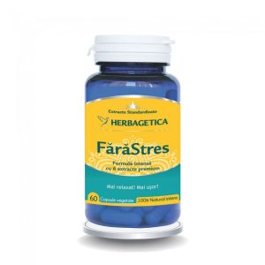 Fara Stres Herbagetica 60 capsule