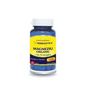 Magneziu Organic Herbagetica 30 capsule