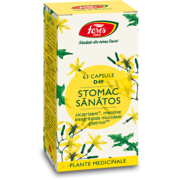 Stomac sănătos, D49, 63 capsule