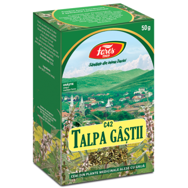 Talpa gâștii, iarbă, C42, ceai la pungă