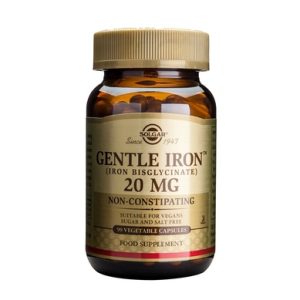 Gentle Iron 20mg 90cps Solgar