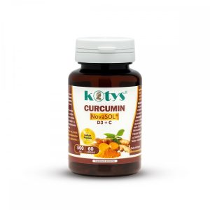 Curcumin Novasol D3+C, 500mg, 60 cps, Kotys Un produs Quasar www.asociatiaquasar.ro