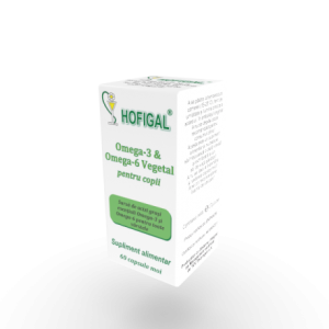 Omega 3 & Omega 6 pentru copii inteligenti (capsule moi)