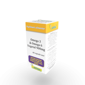 Omega 3 & Omega 6 Vegetal 900 mg (capsule moi)