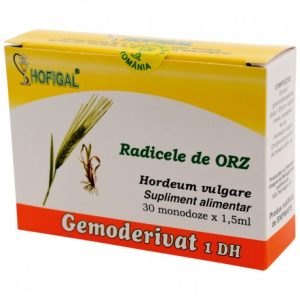 Radicele de orz - Gemoderivat